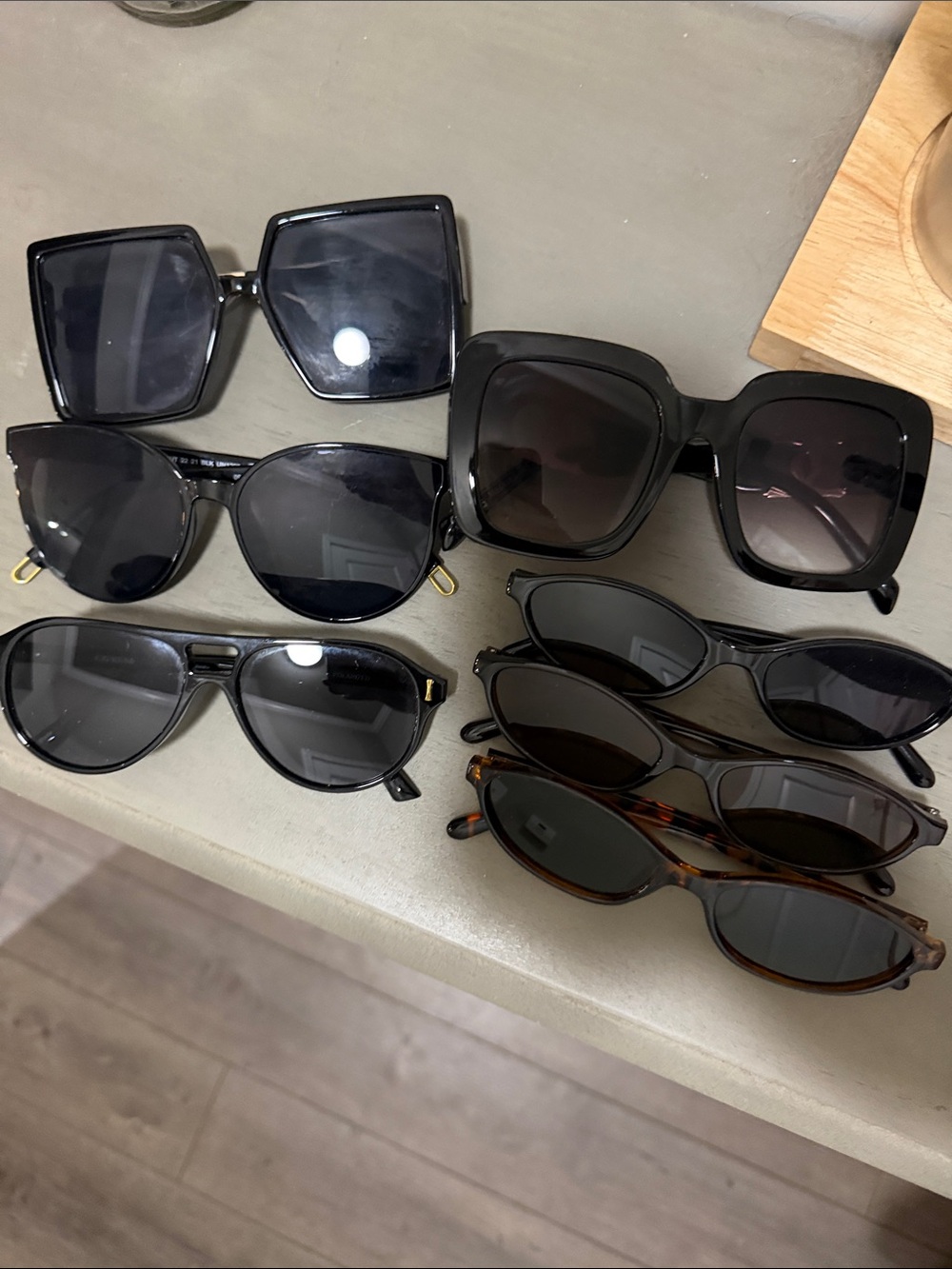 Amazon Women's Sunglasses Set - Black and Tortoiseshell Frames